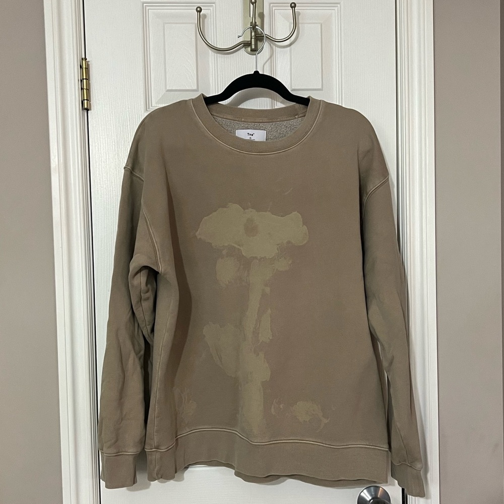 TNA Size XL Washed-Style Sweater